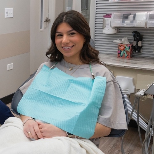 Man sharing flawless smile after dental bonding treatment