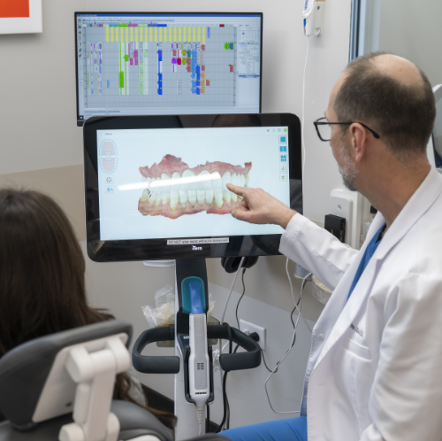 Dr. Kics using Itero