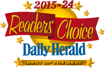 Daily Herald Readers Choice Best of the Best 2015 through 2024 badge