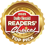 Daily Herald Readers Choice 2015 through 2024 Best of the Best badge