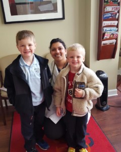 Jacob and Ben Lashuk, Kids at Westgate Dental in the Cavity Free Club